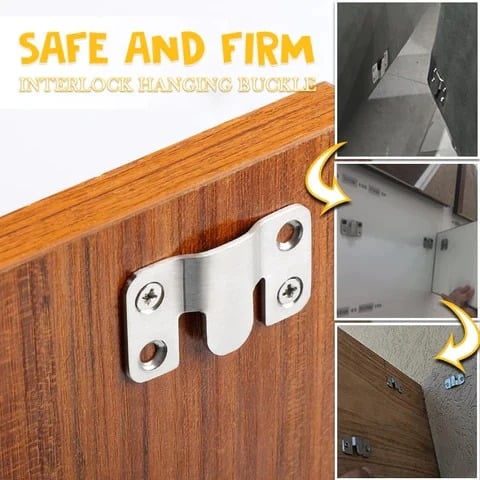 (š„Last Day Promotion - 50% off)Stainless Steel Interlock Hanging Buckle